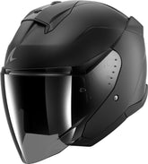 SHARK SKWAL JET CUP DARK SHADOW DUAL NEGRO Casco De Moto