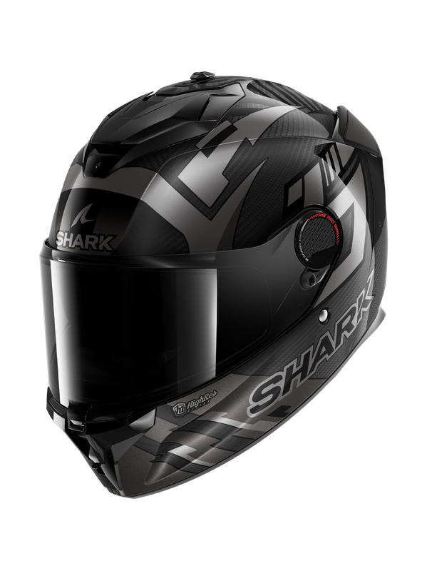 SHARK SPARTAN GT PRO CARBON ZARCO TRACK RACER Carbono Antracita Cromado