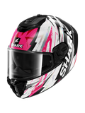 SHARK CASCO INTEGRAL SPARTAN RS HIBOLT Negro Violeta Cromado