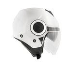 KAPPA KV37 EVO Moto Cara Abierta Casco Blanco Negro - CASCO