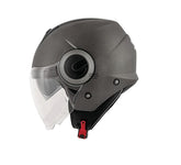 KAPPA KV37 Oregon Motocicleta Cara Abierta Casco Titanio - CASCO