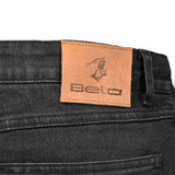 BELA RIO PANTALON DE HOMBRE DENIM JEANS 32L NEGRO