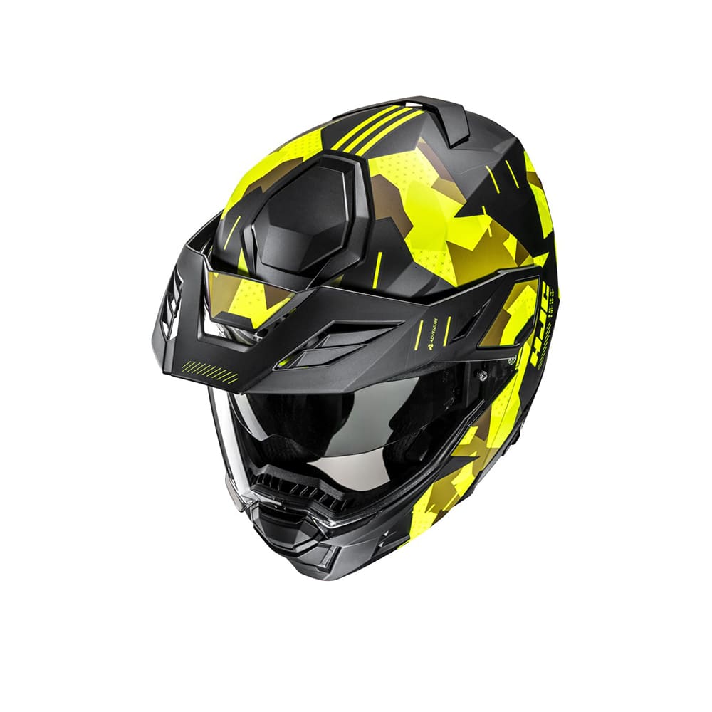 Casco modular HJC I80 Roki MC3HSF amarillo