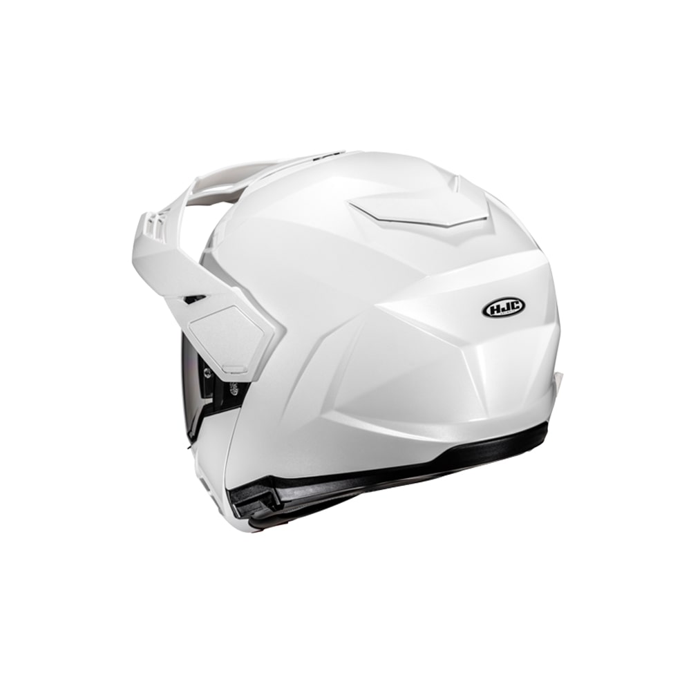 HJC I80 Casco de motocicleta con frente abatible, color blanco perlado