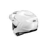 HJC I80 Casco de motocicleta con frente abatible, color blanco perlado