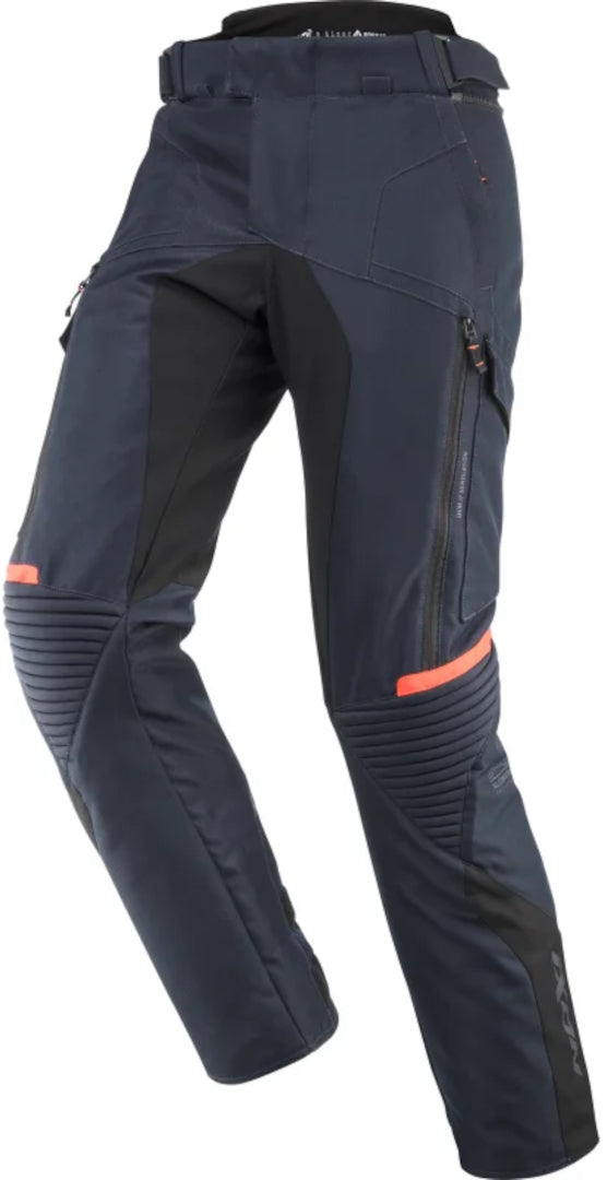 IXON MIDGARD PT MOTO PANTALONES AZUL MARINO ROJO