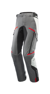 IXON MIDGARD PT MOTO PANTALONES GRIS NEGRO ROJO