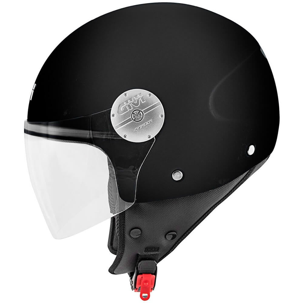 CASCO DE MOTO GIVI 10.7 DJET MINI SOLID NEGRO JET OPEN FACE