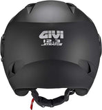 GIVI CASCO JET 123/STRATOS.D/SOLID NEGRO - SECURTEX MOTOR S.L (t/a MaximoMoto)