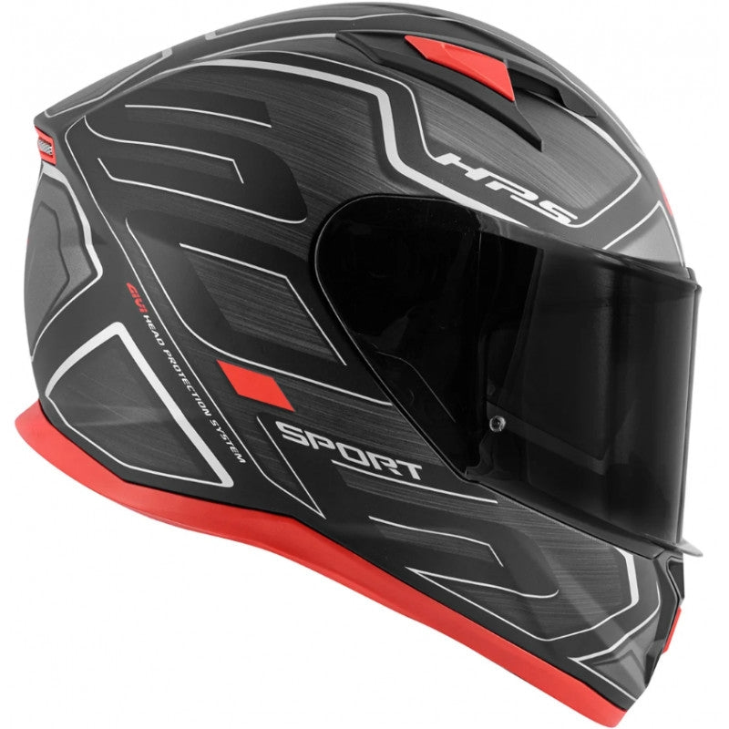 GIVI CASCO FULL 506/SPORT. LED/DEEP NEGRO-MT/ROJO - SECURTEX MOTOR S.L (t/a MaximoMoto)