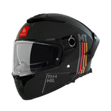 MT Thunder 4 Sv Mil A11 Casco Integral De Moto Turismo Mate - CASCO
