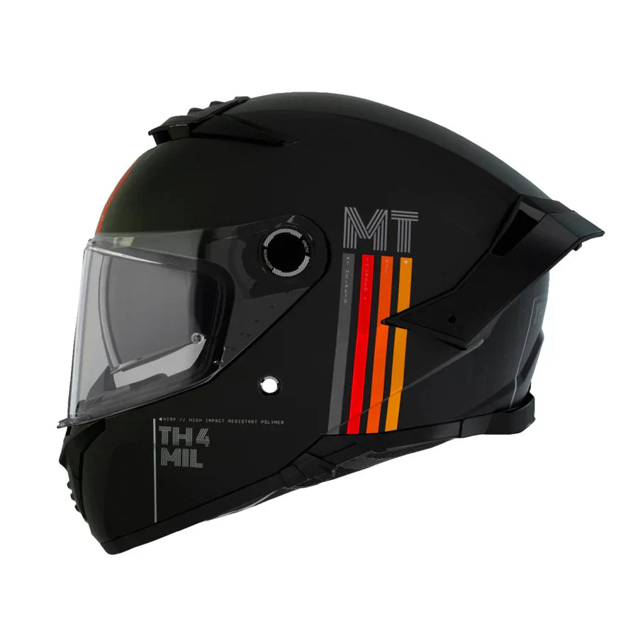 MT Thunder 4 Sv Mil A11 Casco Integral De Moto Turismo Mate - CASCO