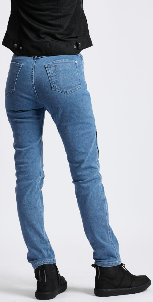 IXON DANY MUJER PANTALONES MOTO JEANS AZUL