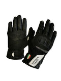 MugenRace G-MNR-2069 Mia Cortos Moto Guantes Blanco Negro