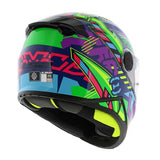 LS2 FF812 KID SVENT CASCO DE MOTO AZUL VERDE