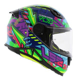 LS2 FF812 KID SVENT CASCO DE MOTO AZUL VERDE