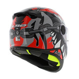 LS2 FF812 KID ZERO CASCO DE MOTO GRIS ROJO