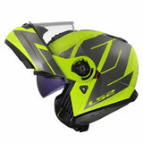 LS2 FF908 STROBE II CODE CASCO DE MOTO H-V AMARILLO GRIS