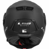 LS2 FF902 SCOPE II SOLID CASCO DE MOTO MATE NEGRO