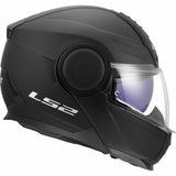LS2 FF902 SCOPE II SOLID CASCO DE MOTO MATE NEGRO