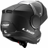 LS2 FF902 SCOPE II SOLID CASCO DE MOTO MATE NEGRO