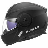 LS2 FF902 SCOPE II SOLID CASCO DE MOTO MATE NEGRO