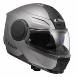 LS2 FF902 SCOPE II SOLID CASCO DE MOTO MATE TITANIUM