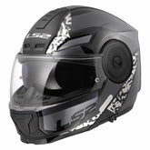 LS2 FF902 SCOPE II OXYD CASCO DE MOTO NEGRO TITANIUM