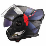 LS2 FF901 ADVANT X ULTRA CASCO DE MOTO AZUL ROJO