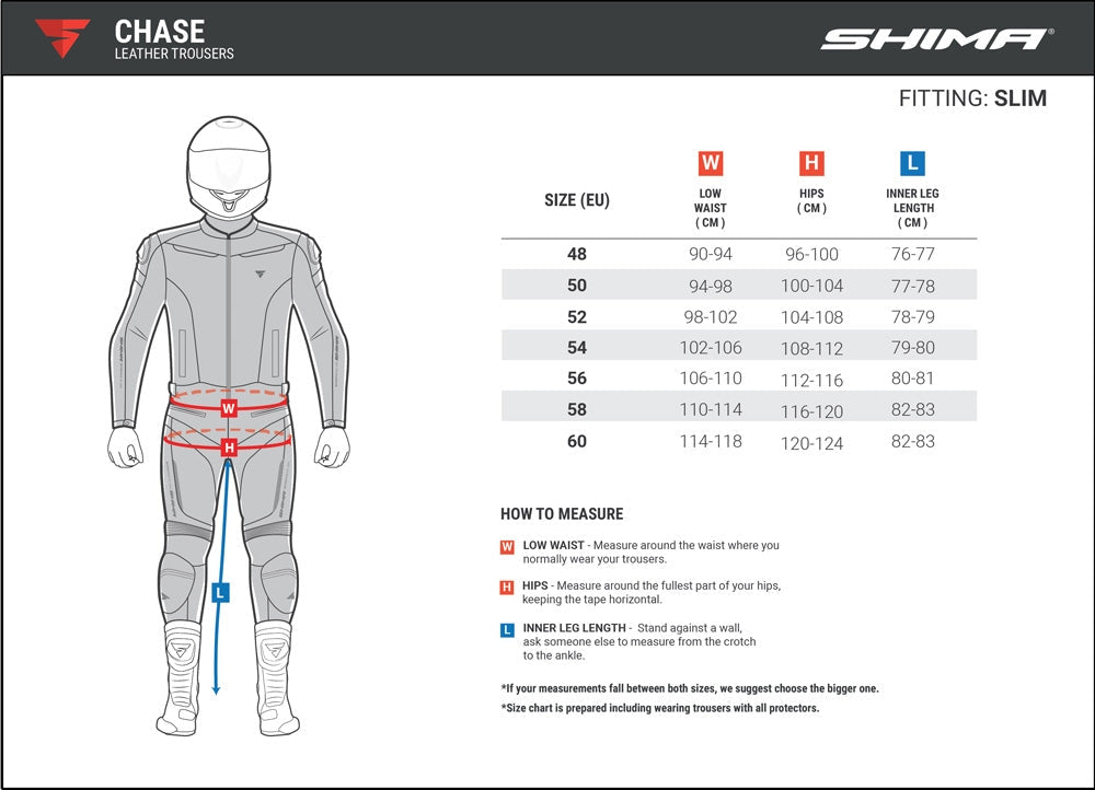 SHIMA CHASE PANTS BLACK - SECURTEX MOTOR S.L (t/a MaximoMoto)