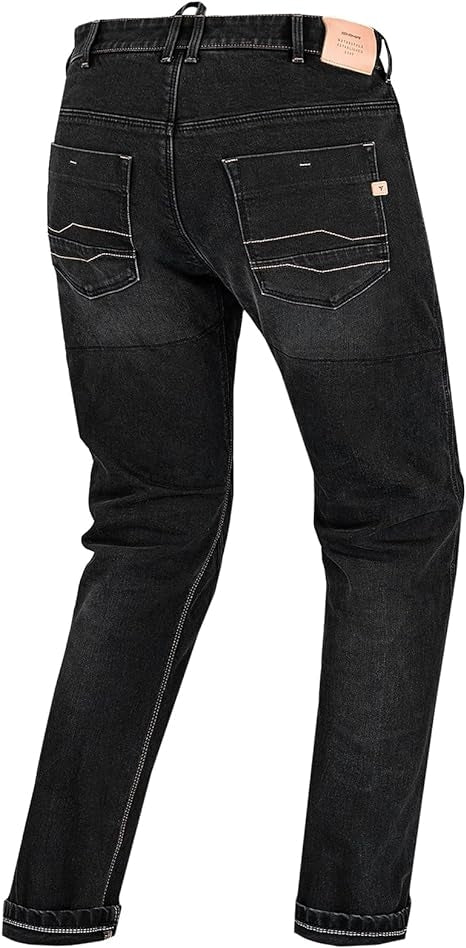 SHIMA PANTALONE DENIM JEANS DEVON MEN VAQUERO BLK