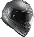 LS2 FF820 RAPID III SOLID CASCO DE MOTO MATE TITANIUM