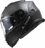 LS2 FF820 RAPID III SOLID CASCO DE MOTO MATE NEGRO