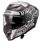 LS2 FF807 DRAGON ENTHUM CASCO DE MOTO PLATA