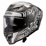 LS2 FF807 DRAGON ENTHUM CASCO DE MOTO PLATA
