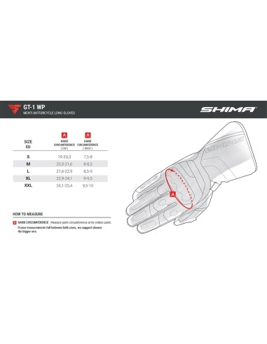 SHIMA GT-1 LADY WP GUANTES BLACK - SECURTEX MOTOR S.L (t/a MaximoMoto)