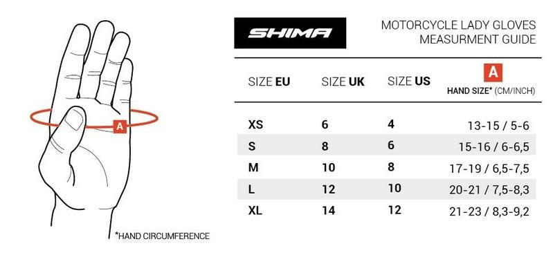 SHIMA GT-1 LADY GUANTES BLACK - SECURTEX MOTOR S.L (t/a MaximoMoto)