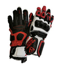 MUGENRACE CHILI Deportivos Moto Guantes Negro Blanco Rojo