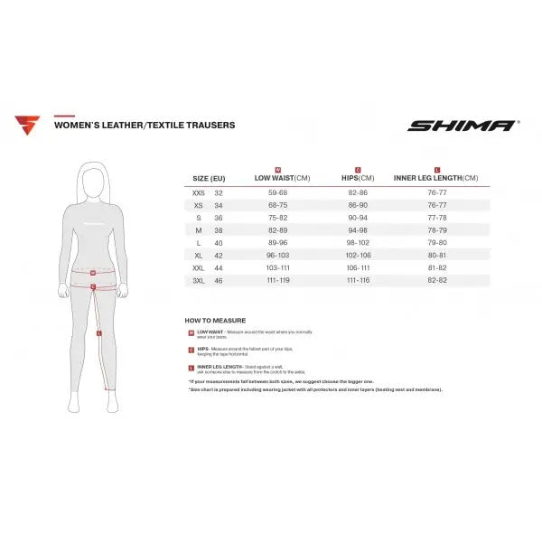 SHIMA HERO 2.0 LADY GREY - PANTALON