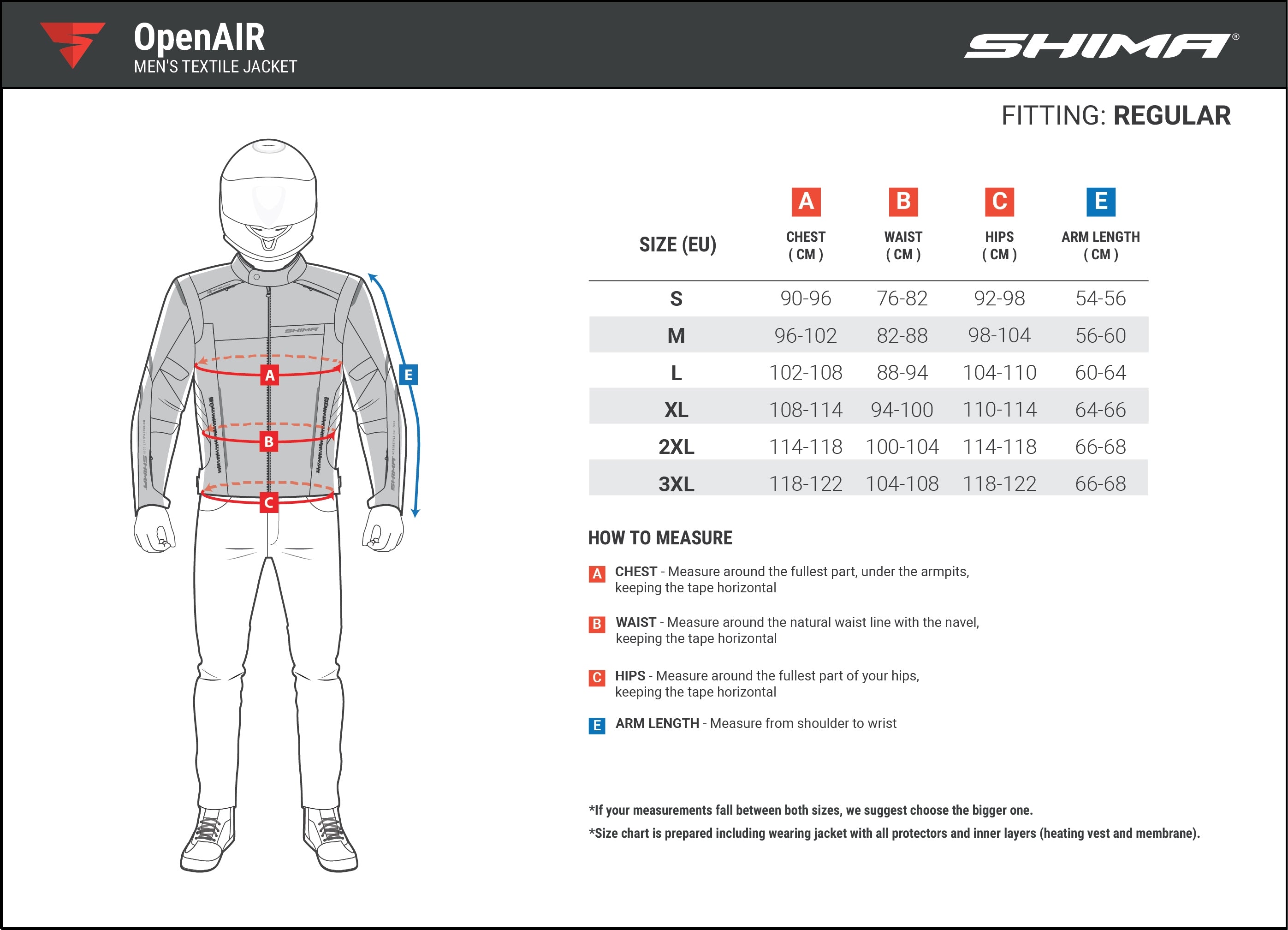 SHIMA RUSH MEN JACKET BLACK - SECURTEX MOTOR S.L (t/a MaximoMoto)