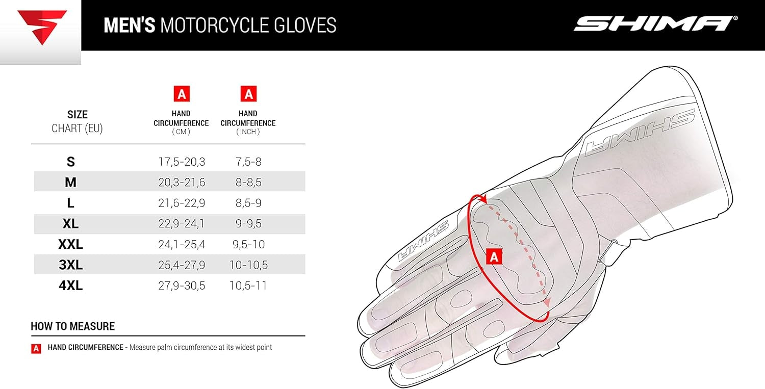 SHIMA D-TOUR GLOVE BLACK - GUANTES