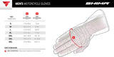SHIMA D-TOUR GLOVE BLACK - GUANTES