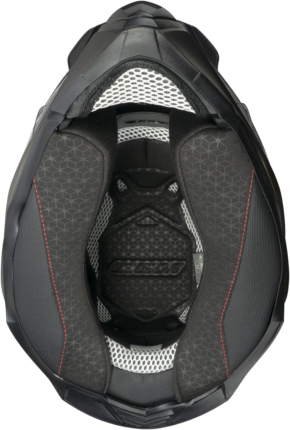 CGM 666S TWIN HITRACK Casco Aventura Negro Mate Amarillo