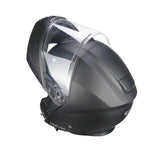 CGM 560A MAD MONO CASCO MODULAR DE MOTO NEGRO MATE