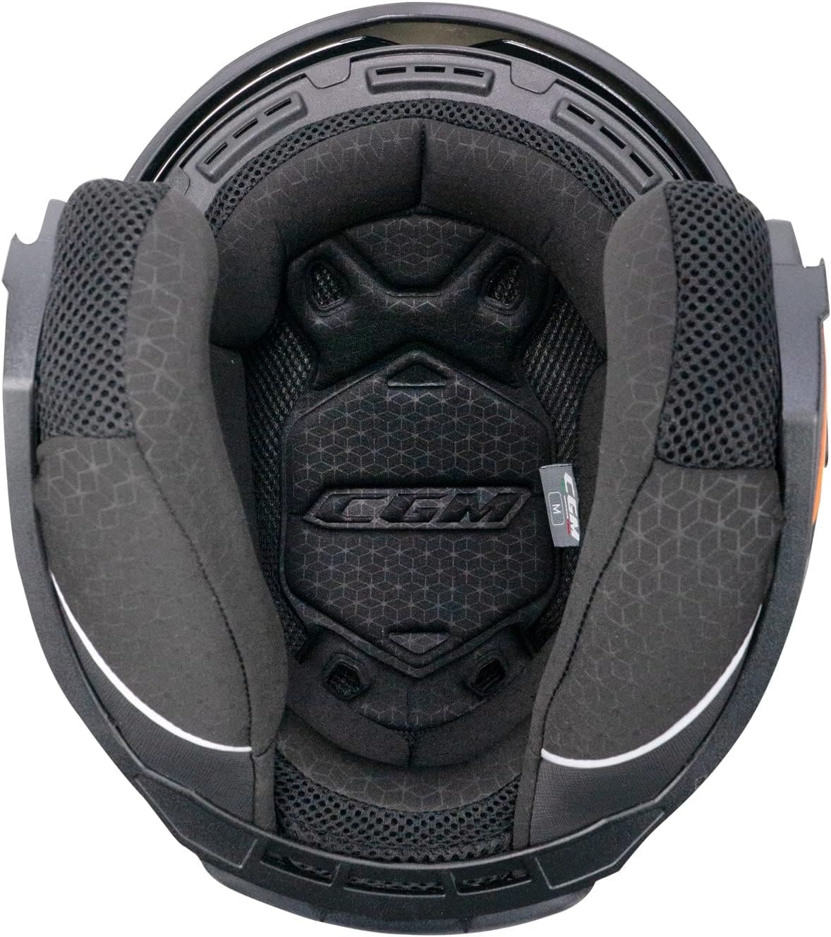 CGM 136A DNA MONO ABATIBLES CASCO JET NEGRO MATE