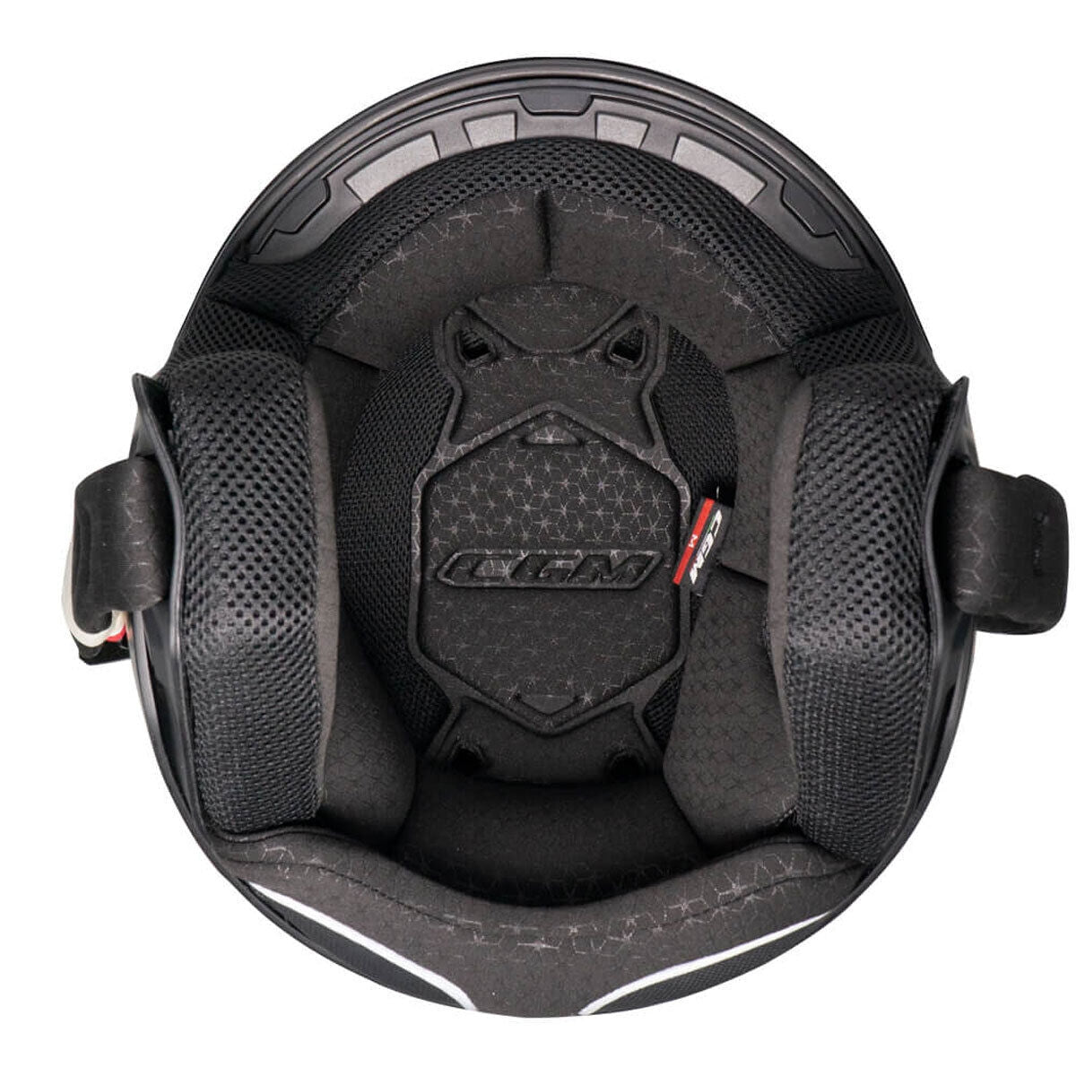 CGM 167R FLO STEP JET CASCO MOTO ANTRACITE ROSA SATINATO LUNGA - CASCO