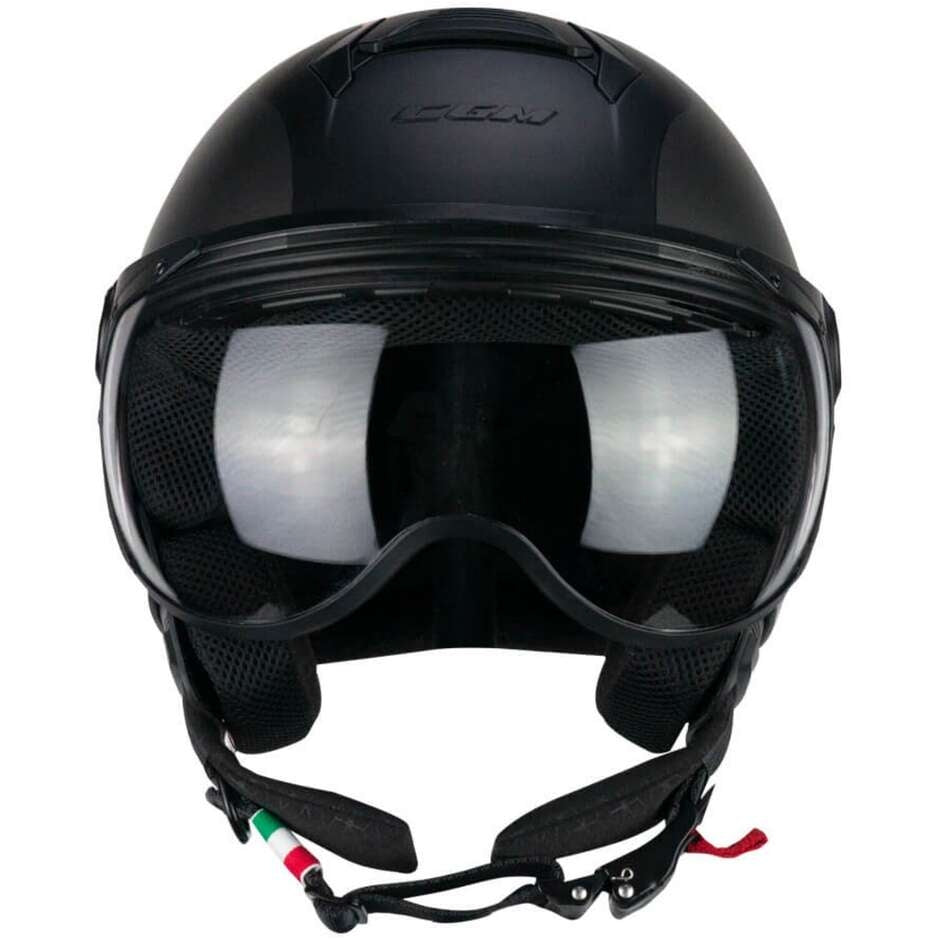 CGM 167R FLO STEP JET CASCO MOTO ANTRACITE ROSA SATINATO SAGOMATA - CASCO