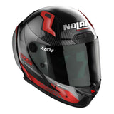 Nolan X-804 RS HOT LAP 013 Casco integral de moto racing rojo