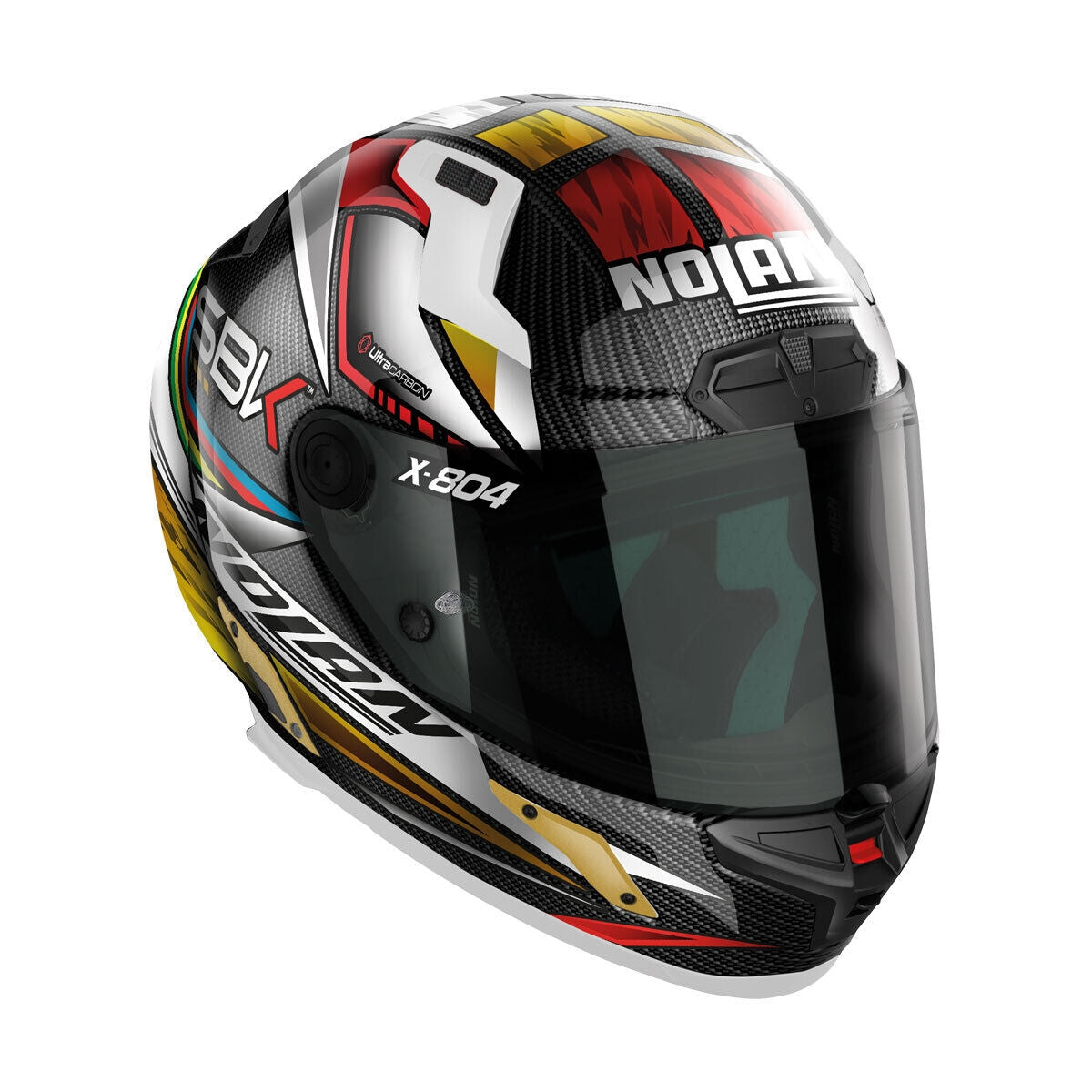 Nolan X-804 RS SBK 023 casco modular integral para moto de carreras en carretera