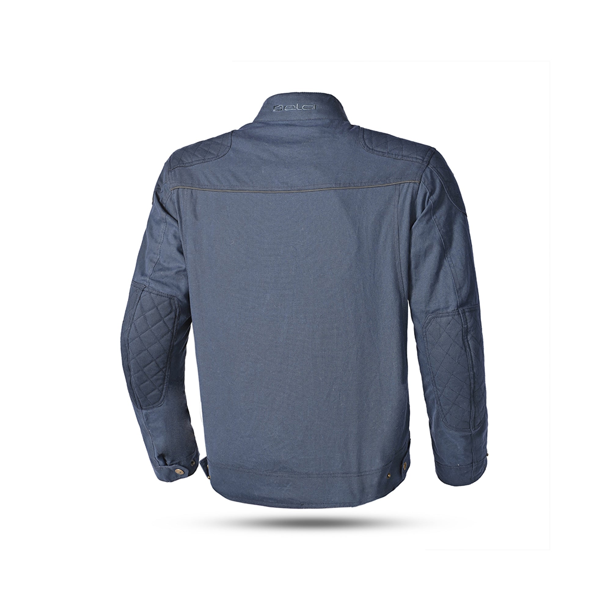 BELA - Chaqueta Textil Clutch Wax Cotton Jacket Azul Navy - SECURTEX MOTOR S.L (t/a MaximoMoto)